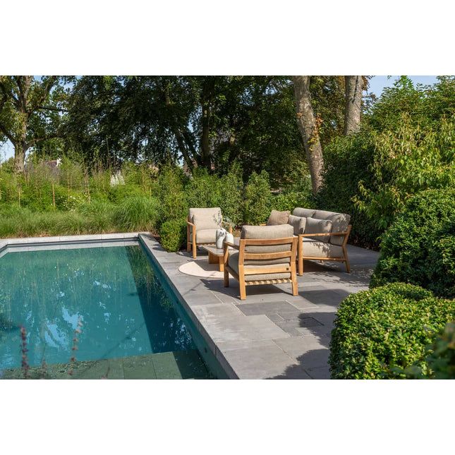 4 Seasons Outdoor Lucas Lounge Set + Finn Couchtisch 80 Ø CM