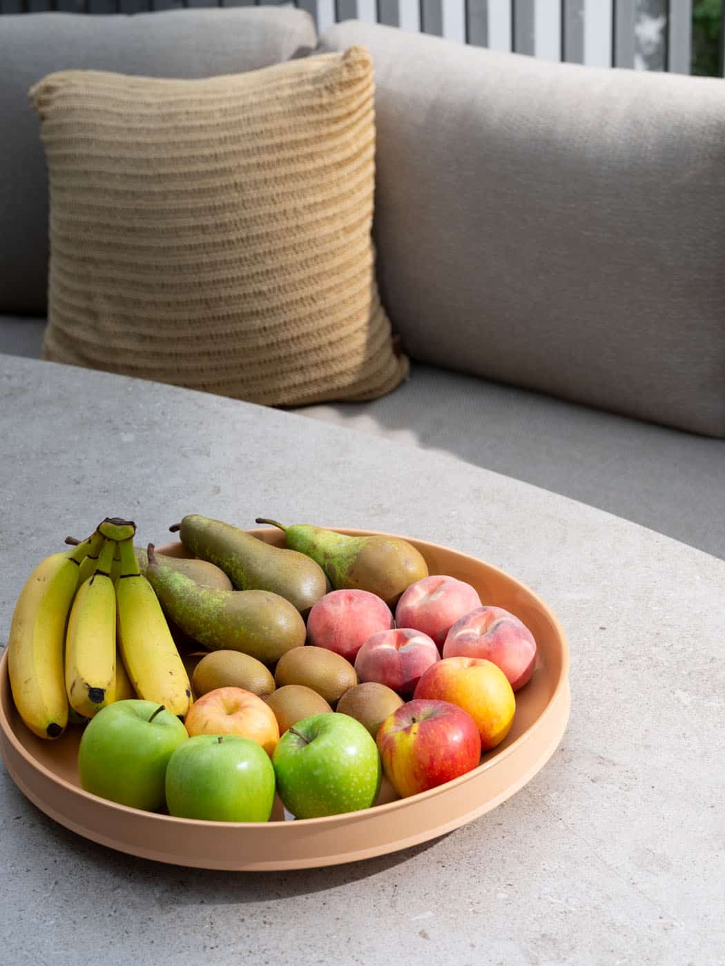 4SO Mallorca low dining set terre (5 st.) + Taste 4SO Salute tafel 220x105cm