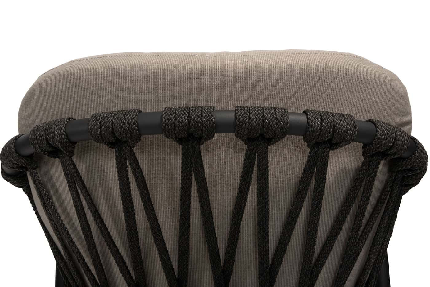 4SO Manitoba dining set anthracite (6 st.) met Manolo tafel 240x103cm