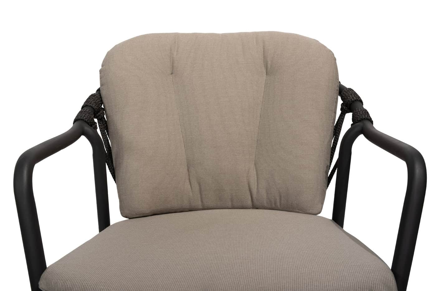 4SO Manitoba dining set anthracite (6 st.) met Manolo tafel 240x103cm