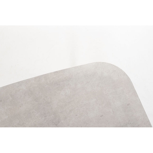 4 Seasons Outdoor Fabrice Essstuhl Latte + Taste 4SO Manolo Tisch Latte mit bedrucktem Keramiktisch Top 240 cm