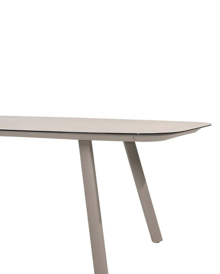 Taste 4SO Owen Essstuhl + Manolo Tischwolke mit bedrucktem Keramiktisch Top 240 cm