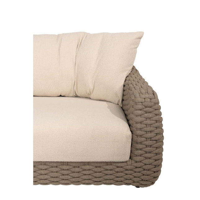 4 Seasons Outdoor Maxime 3-Sitzer-Lounge-Sofa inkl. 3 Kissen