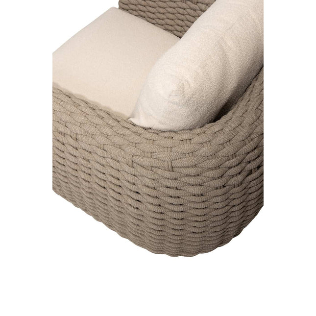 4 Seasons Outdoor Maxime 3-Sitzer-Lounge-Sofa inkl. 3 Kissen