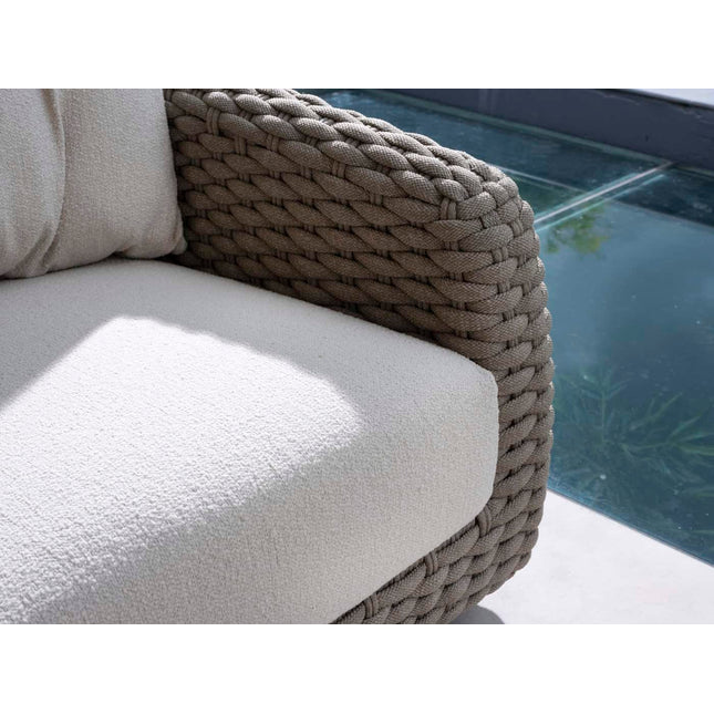 4 Seasons Outdoor Maxime Lounge Set + Volta Kaffeetische Terre