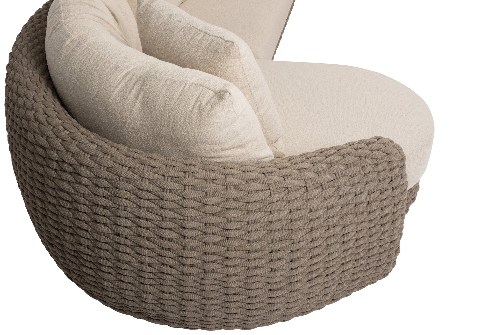 Maxime chaise lounge bench and living chair without table - Detail