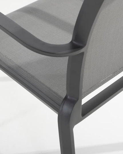 Taste 4SO Melbourne Dining Anthrazite + Optimum Put Tisch Keramik 160-220-280 cm
