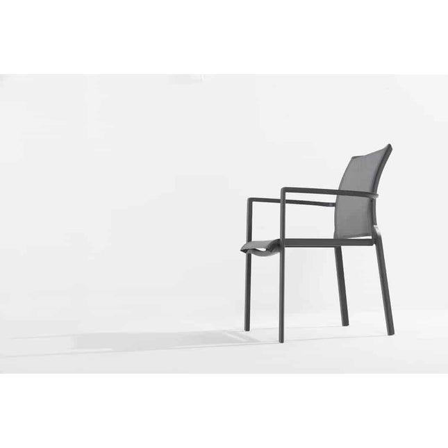 Taste 4SO Melbourne Dining + Fiesta Tisch mit Teaktisch -Tisch 90 Ø CM