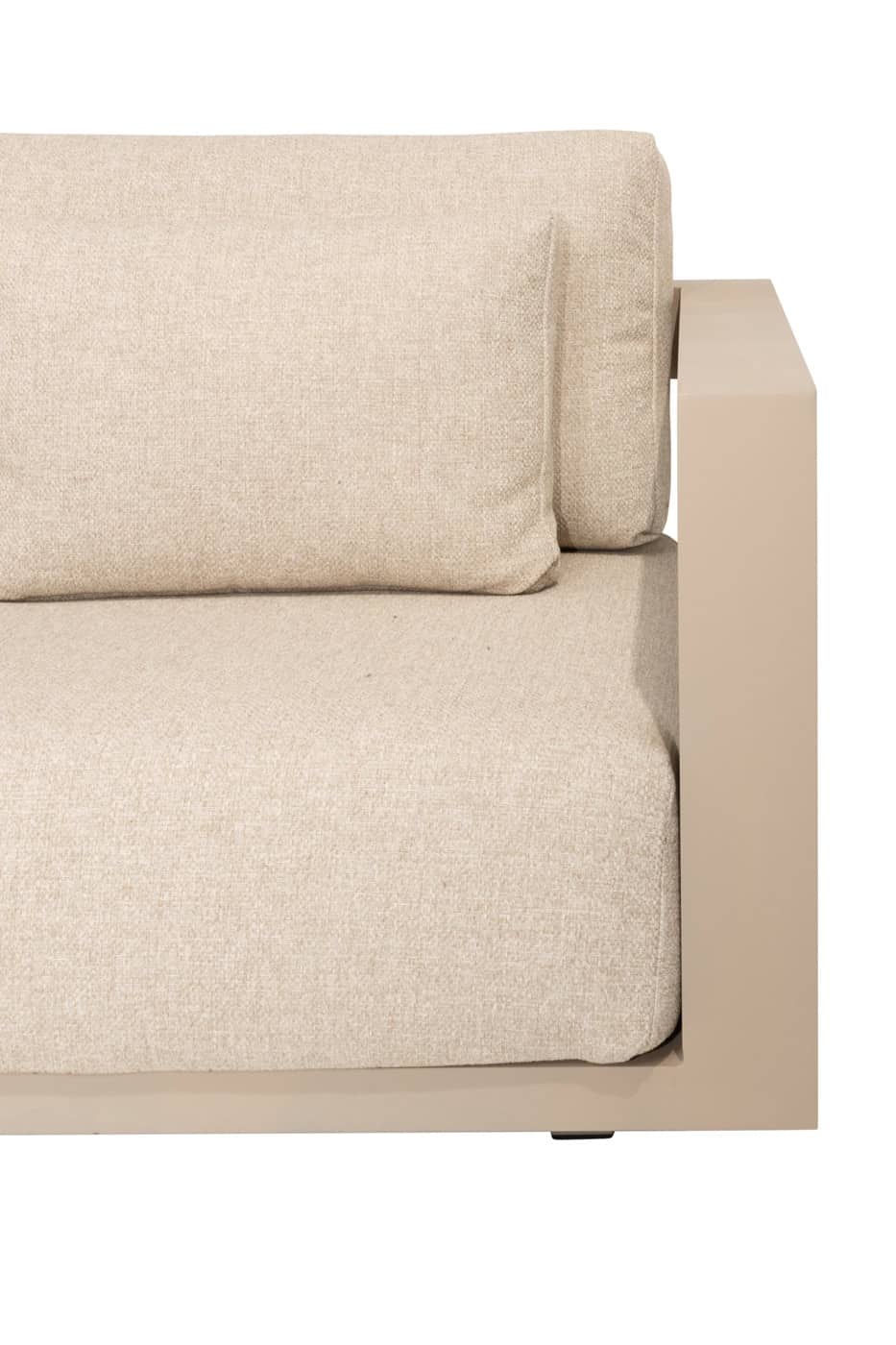 4SO Metropolitan modulaire hoekbank 256×256 cm latte - afbeelding 8