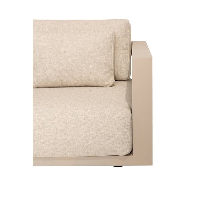 4 Seasons Outdoor Metropolitan Lounge Set Latte + Volta Kaffeetische Latte