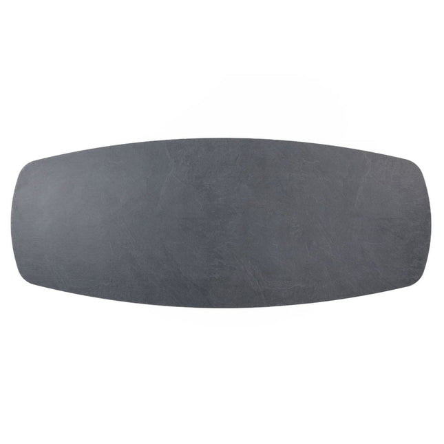 4 Seasons Outdoor Montana Tisch Barrel HPL Slate Anthrazit 280 x 113 cm