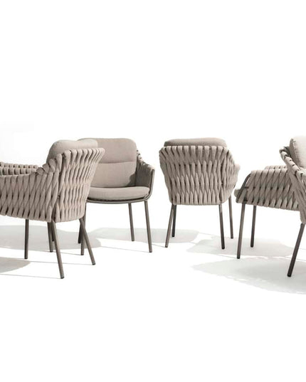 4 Seasons Outdoor Montera Dining + Arizona Tisch Keramikblatt 160 Ø CM