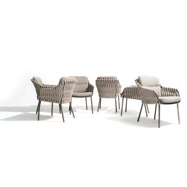 4 Seasons Outdoor Montera Essstuhl inkl. 2 Kissen