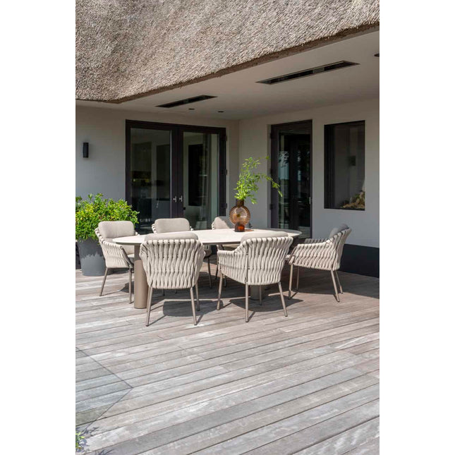 4 Seasons Outdoor Montera Essstuhl inkl. 2 Kissen