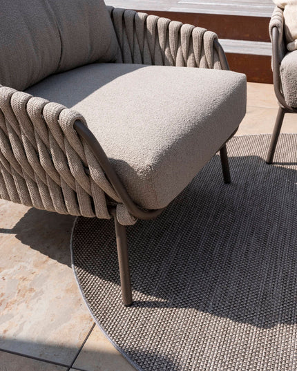 4 Seasons Outdoor Montera Lounge Set + Volta Couchtisch Terre 80 Ø CM