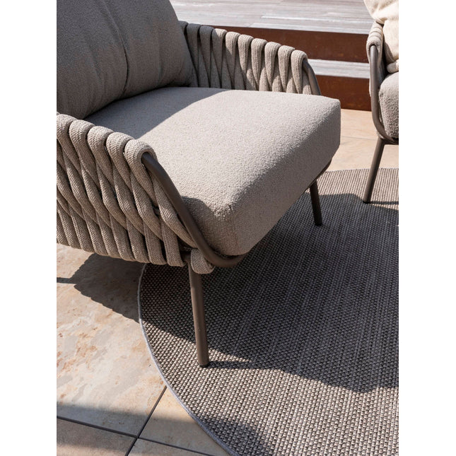 4 Seasons Outdoor Montera Lounge Set + Volta Couchtisch Terre 80 Ø CM