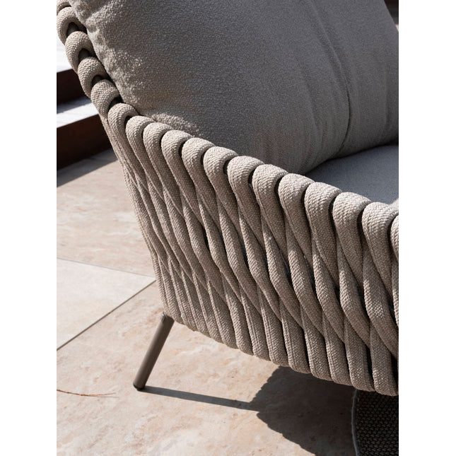 4 Seasons Outdoor Montera Lounge Stuhl XL inkl. 2 Kissen und Kissen