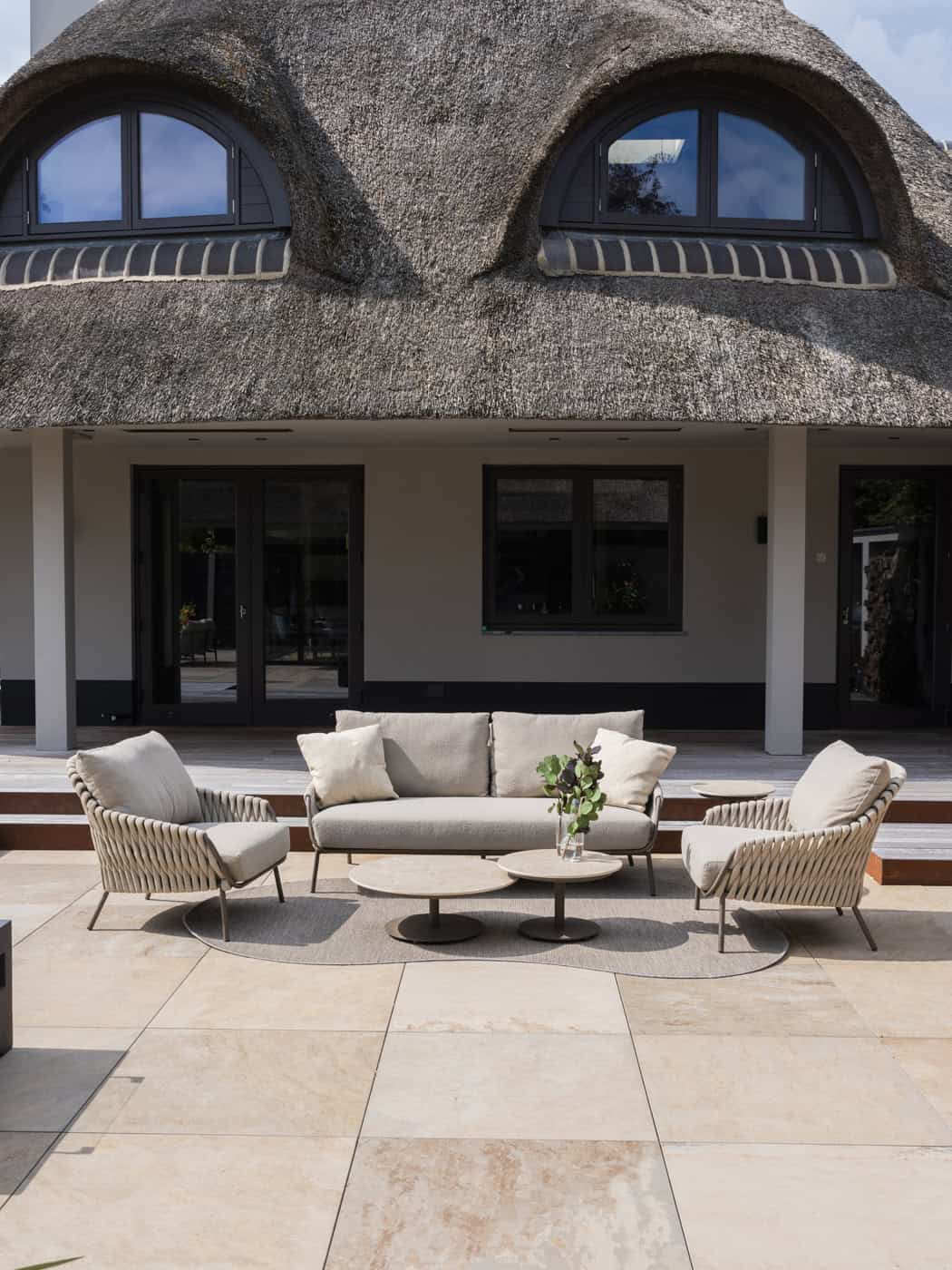 4SO Montera lounge set incl. voetenbank