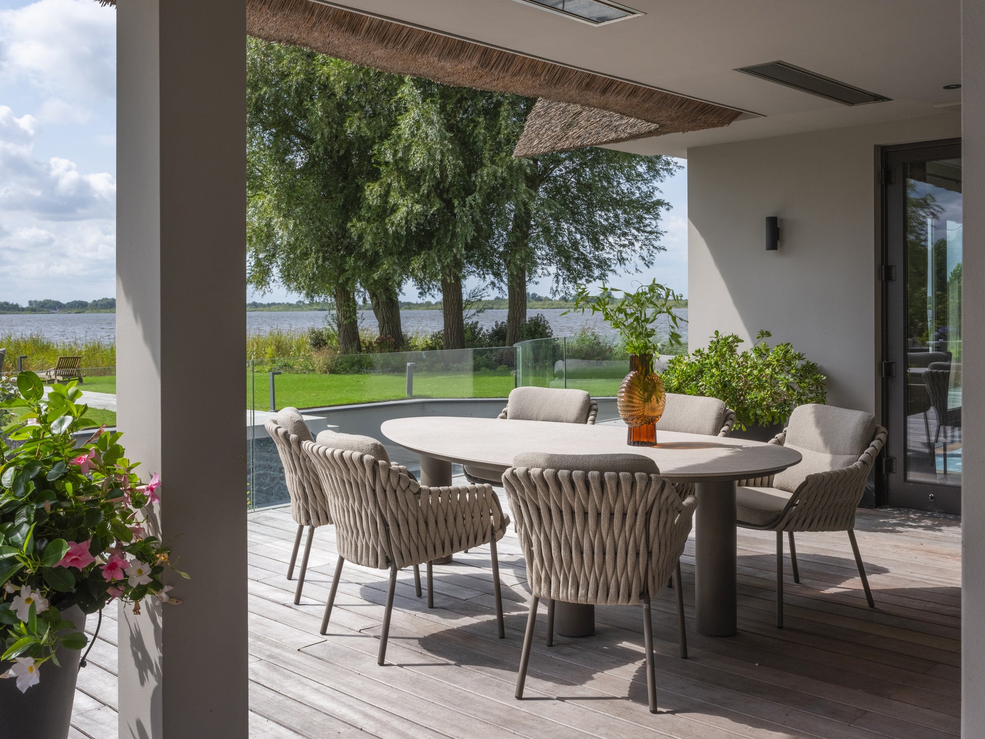 4SO Montera loungestoel latte incl. 2 kussens - afbeelding 2