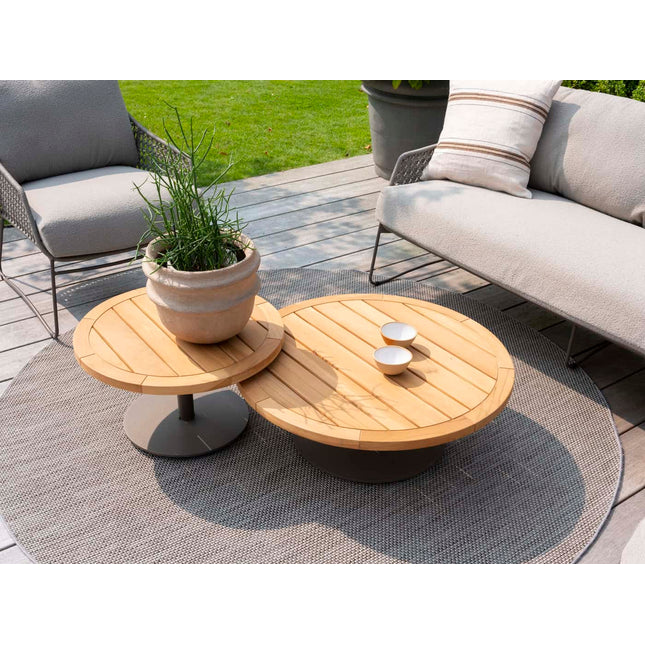 4 Seasons Outdoor Volta Couchtisch Zentralbein terre 80 cm. Ø (H 30)