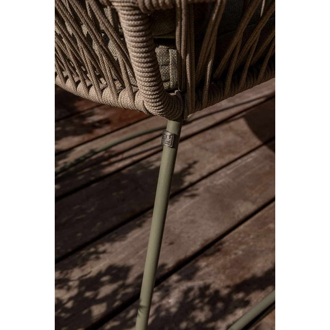 4 Seasons Outdoor Murcia Speisesuhl Olive inkl. 2 Kissen