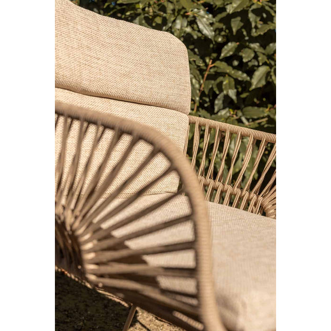 4 Seasons Outdoor Murcia Dining Latte + Taste 4SO Noah Teak Tabelle 260 cm