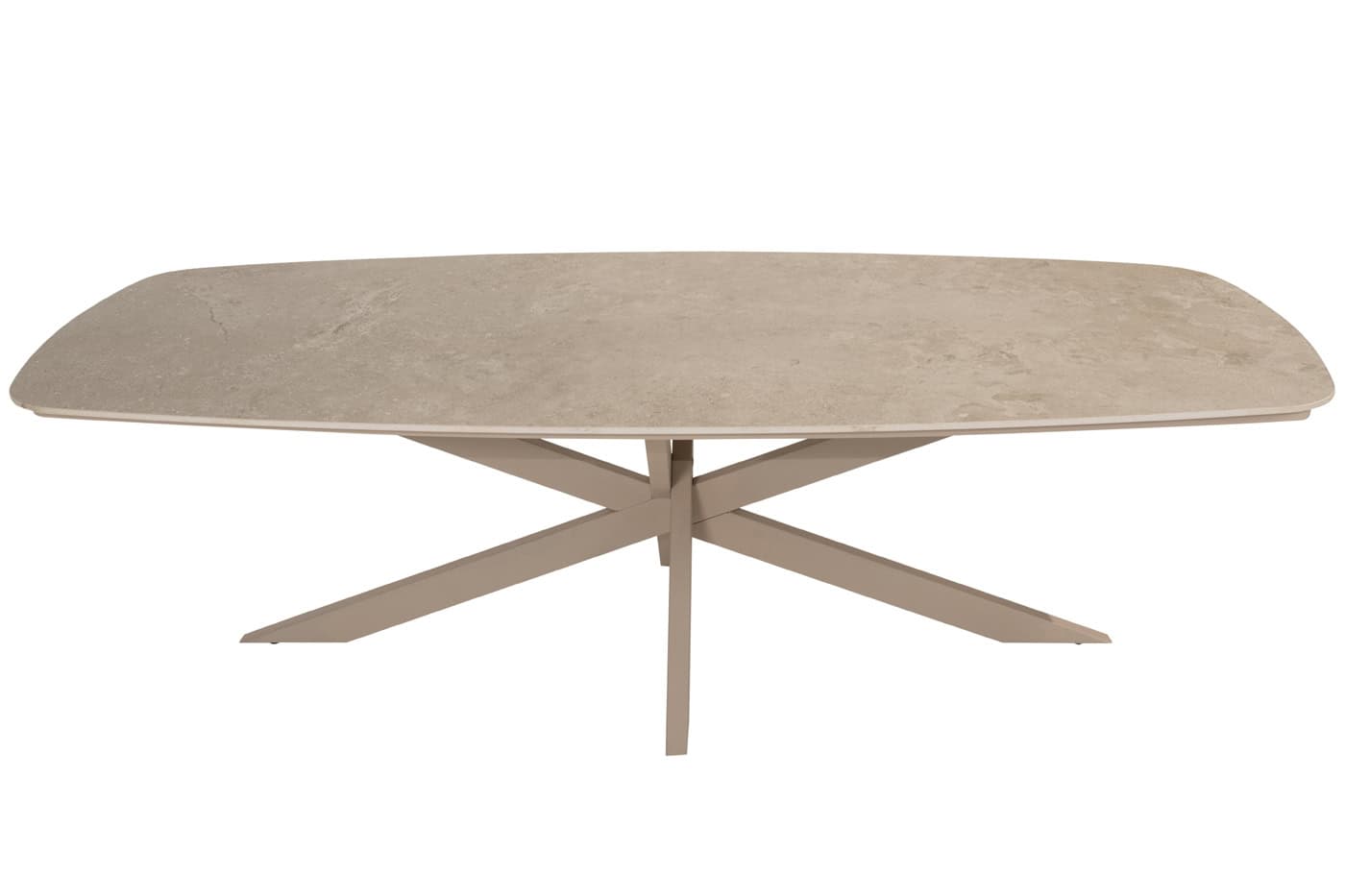 4SO Sardinia low dining set (6 st.) met Nevada tafel 250x105cm - afbeelding 15