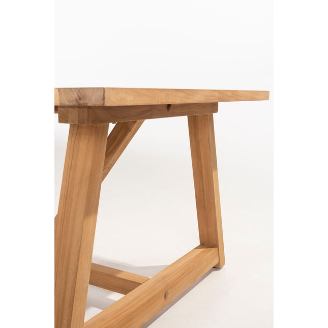 4 Seasons Outdoor Murcia Dining Latte + Taste 4SO Noah Teak Tabelle 260 cm