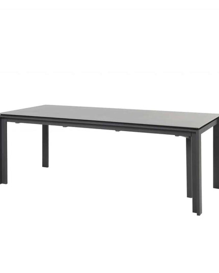 Taste 4SO Melbourne Dining Anthrazite + Optimum Put Tisch Keramik 160-220-280 cm