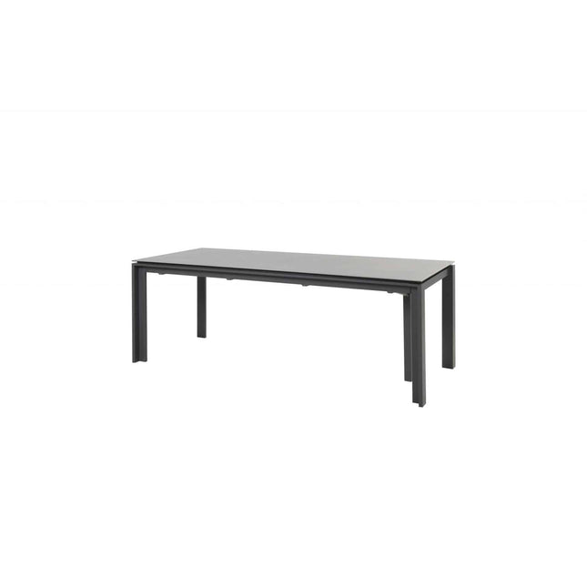 Taste 4SO optimale Verschiebungen Tisch Keramik Anthrazit 160-220-280 cm