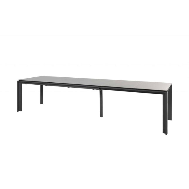 Taste 4SO optimale Verschiebungen Tisch Keramik Anthrazit 160-220-280 cm