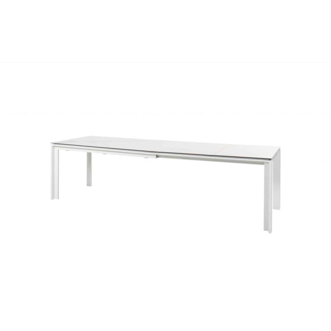 Taste 4SO Optimum Verschiebungen Tisch Keramik Weiß 160-220-280 cm