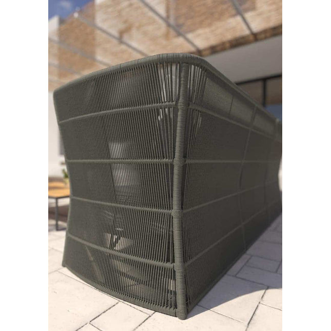 4 Seasons Outdoor Orient Lounge Set + Strada Coucht Tabelle 73 Ø cm