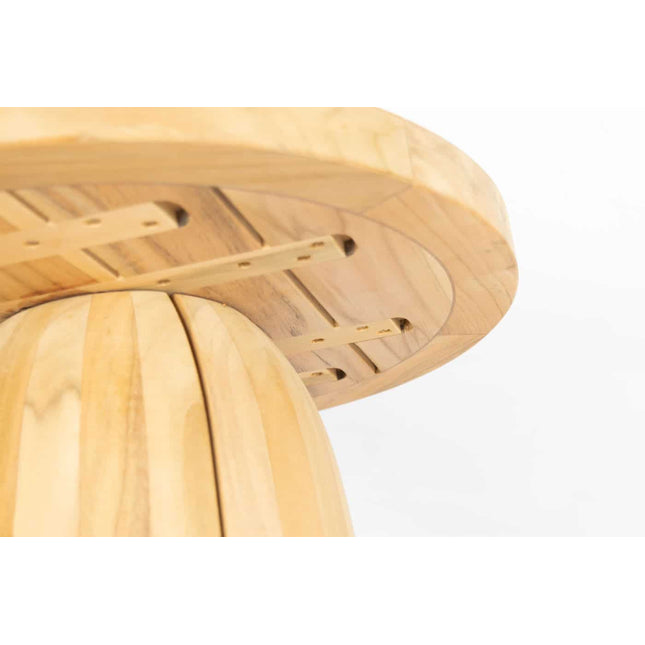 4 Seasons Outdoor Pablo Couchtisch Teak 80 cm Ø (H 30)