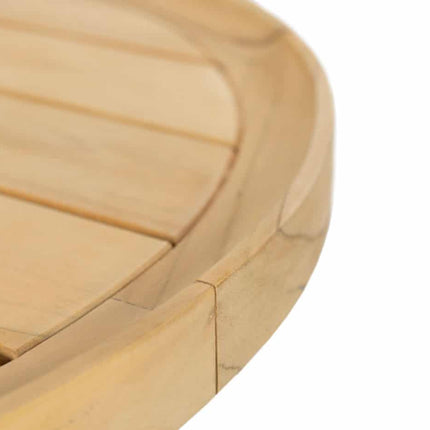 4 Seasons Outdoor Pablo Couchtisch Teak 80 cm Ø (H 30)