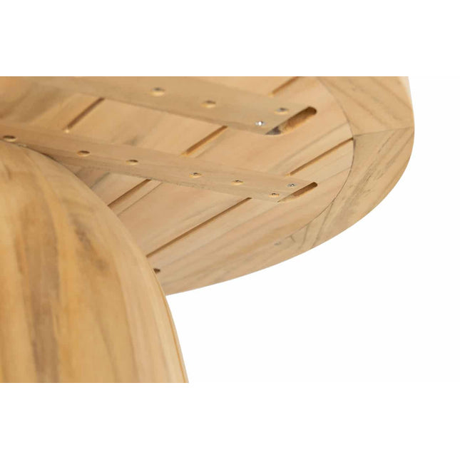 4 Seasons Outdoor Pablo Couchtisch Teak 80 cm Ø (H 30)