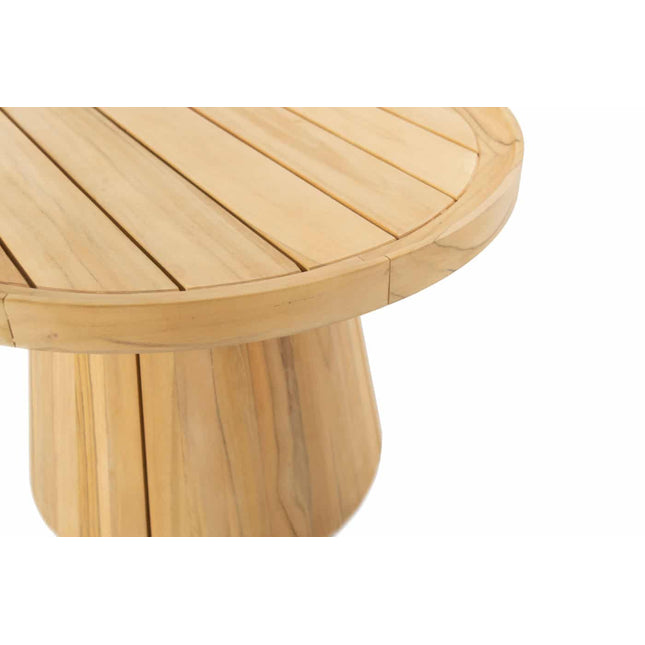4 Seasons Outdoor Pablo Couchtisch Teak 80 cm Ø (H 30)