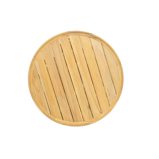 4 Seasons Outdoor Pablo Couchtisch Teak 80 cm Ø (H 30)