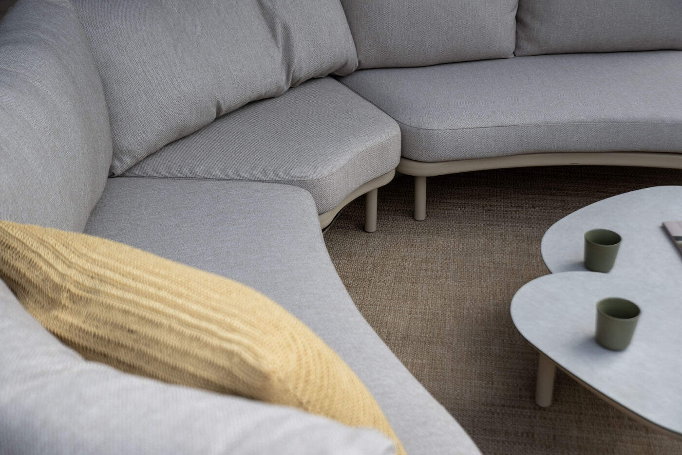 4SO Piacenza lounge set latte met Demi salontafels (2 st.) - afbeelding 20