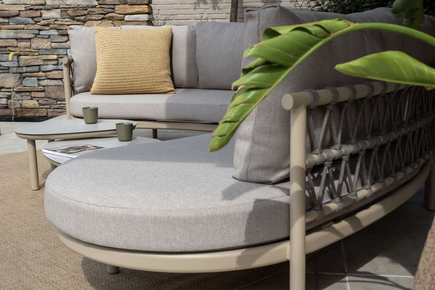 4SO Piacenza lounge set latte met Demi salontafels (2 st.) - afbeelding 18