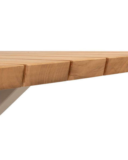 4 Seasons Outdoor Tramonti Bar Sitz + Taste 4SO Prado Bartafel Teak 200 cm Latte