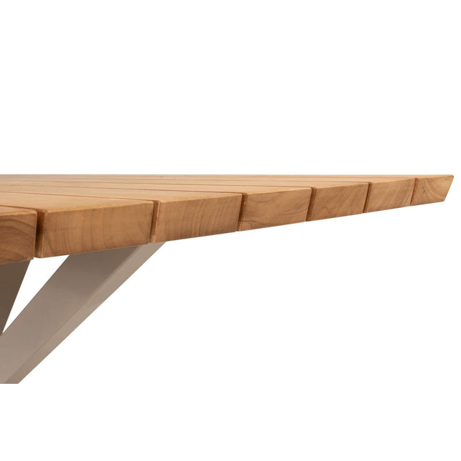 4 Seasons Outdoor Tramonti Bar Sitz + Taste 4SO Prado Bartafel Teak 200 cm Latte