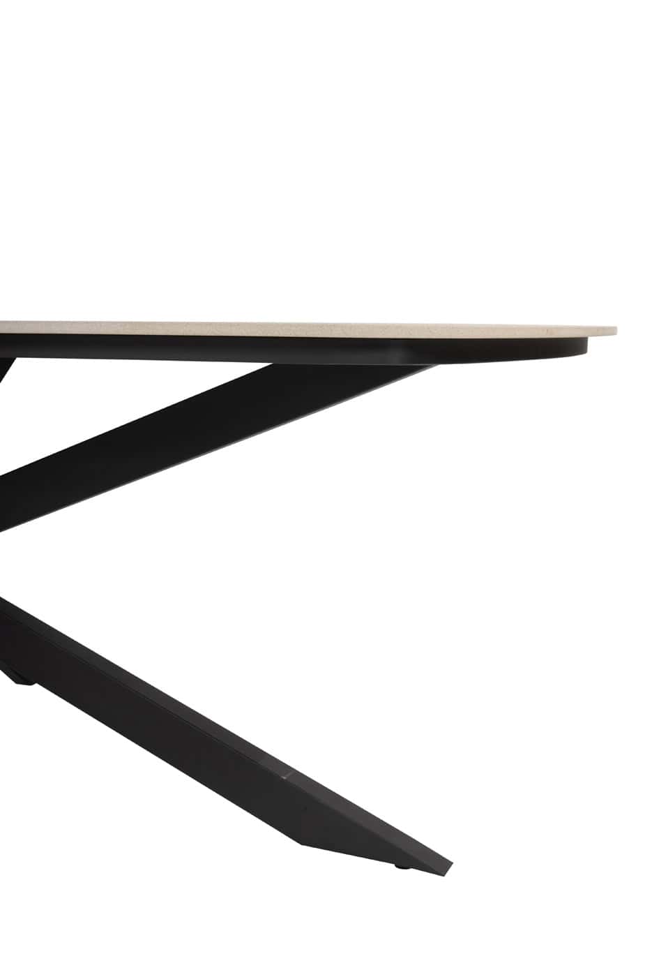 4SO Fabrice dining set anthracite (6 st.) + Taste 4SO Prado tafel 240x105cm - afbeelding 8