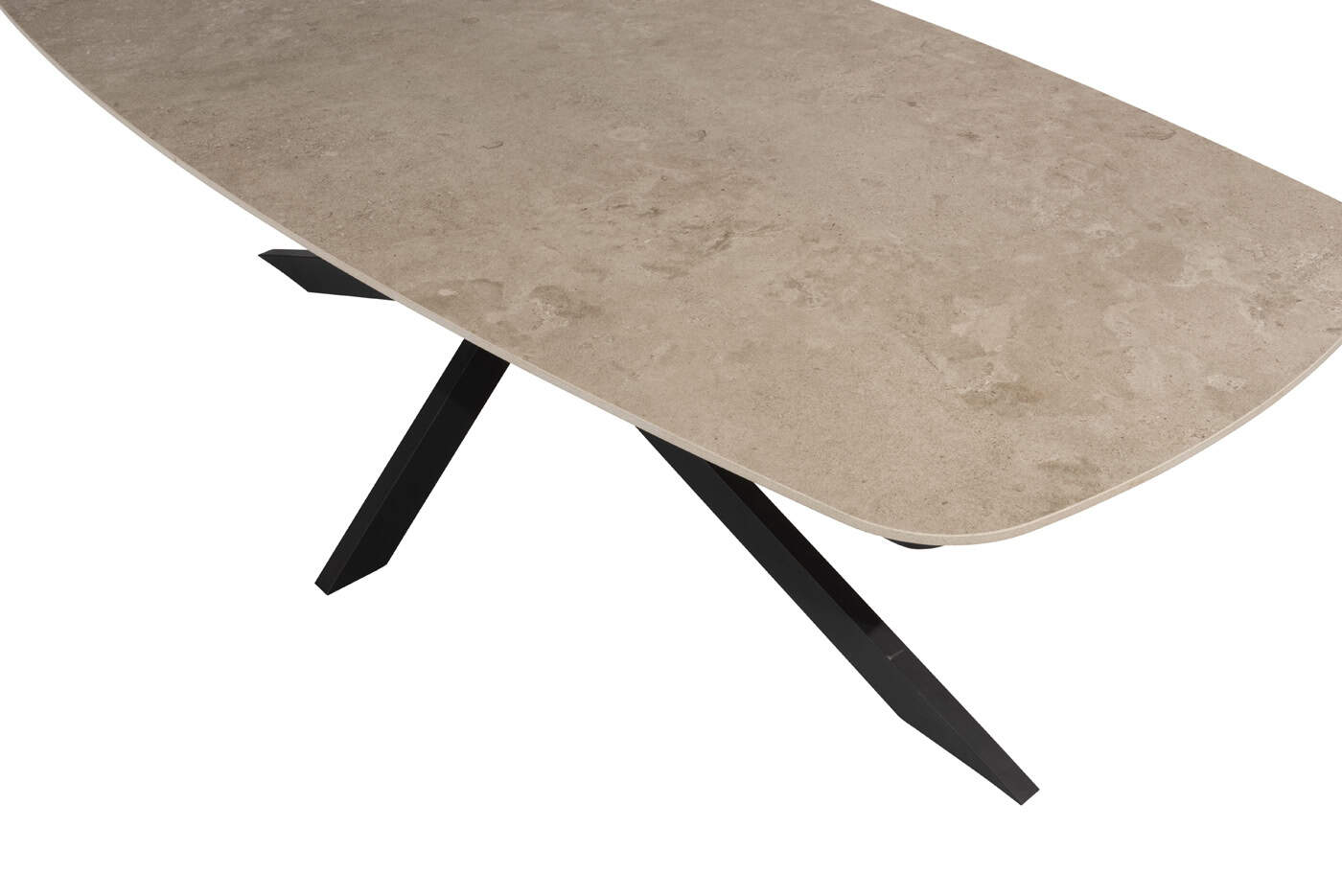 4SO Fabrice dining set anthracite (6 st.) + Taste 4SO Prado tafel 240x105cm - afbeelding 10