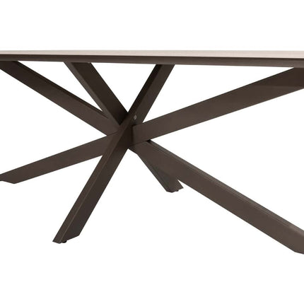 Taste 4SO Prado Tisch mit Keramiktisch Top Barrel Terre 240 cm