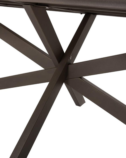 4 Seasons Outdoor Veneto Dining Terre + Taste 4SO Prado Tisch mit Keramik -Tisch -Top Barrel Terre 240 cm