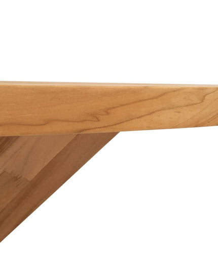 4 Seasons Outdoor Tess Dining + Taste 4SO Prado Teak Tabelle 130 Ø CM Teak -Basis