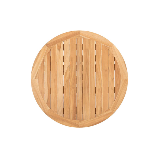 4 Seasons Outdoor Veneto Dining Anthrazit + Taste 4SO Prado Teak Tabelle 160 Ø CM + Lazy Susan