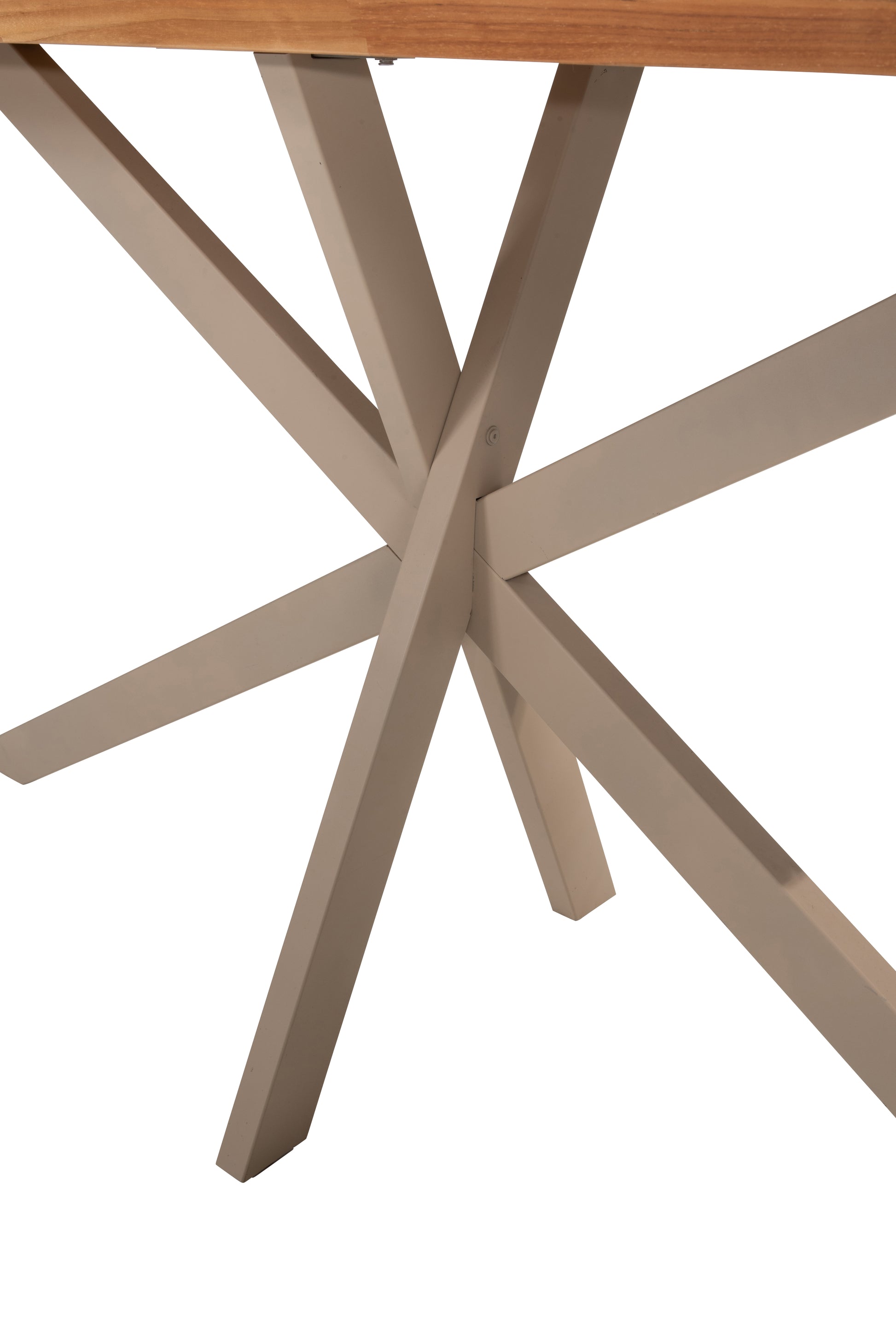 Taste 4SO Prado bar table natural teak latte 200 x 70 x 105 cm. - Detail view