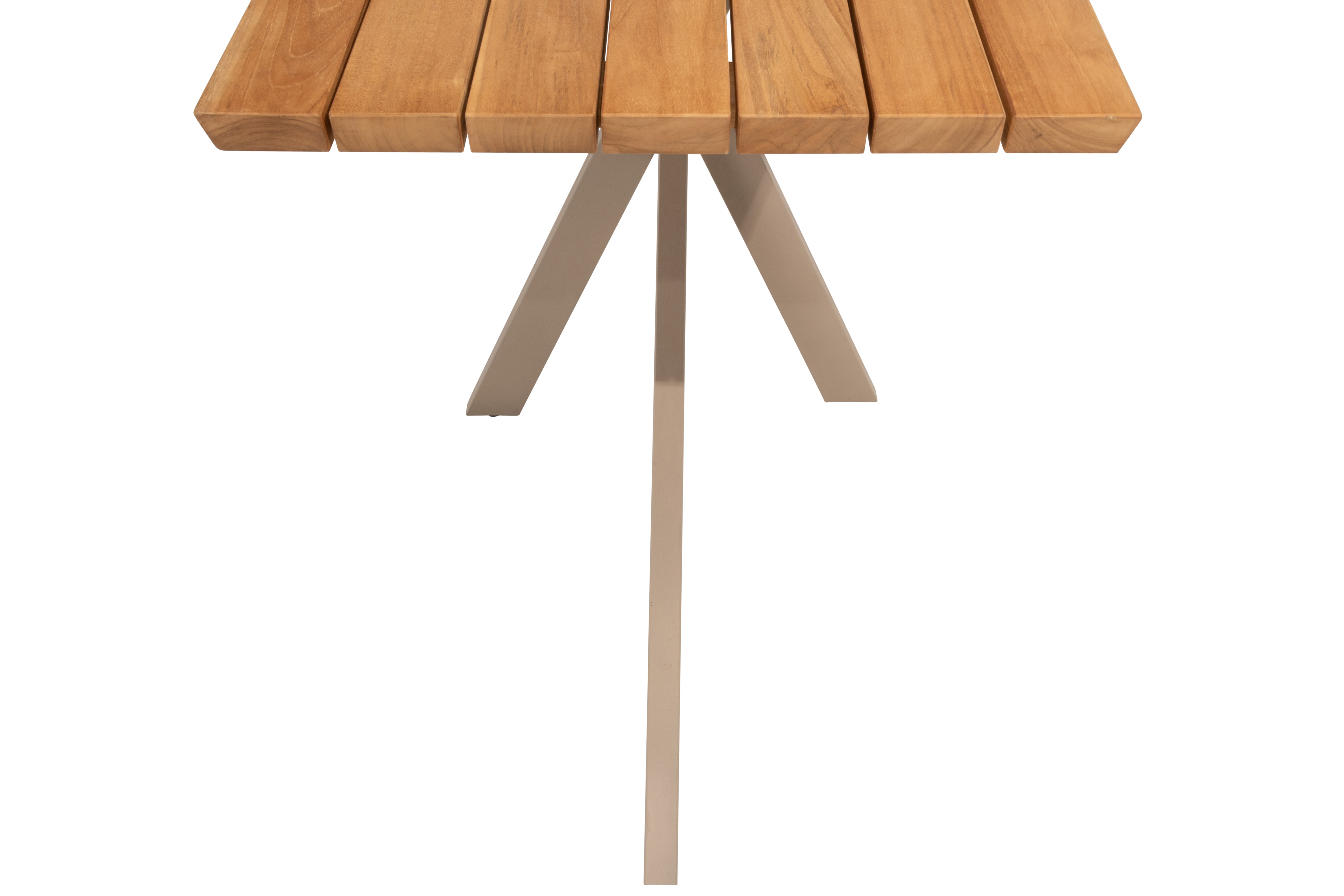 Taste 4SO Prado bar table natural teak latte 200 x 70 x 105 cm. - Detail view
